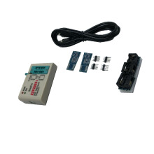EZP2023 USB SPI Programmer Full Set + 12 Adapter Support 24 25 93 95 EEPROM Flash Bios for Windows Better Than EZP2019