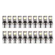 20pcs LED T10 5050 5SMD Canbus Universal for Automobiles