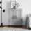 Berkfield Sideboard Concrete Grey 69.5x34x90 cm Engineered Wood 1