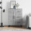 Berkfield Sideboard Concrete Grey 69.5x34x90 cm Engineered Wood 1