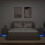 Berkfield Bedside Cabinets with LED Lights 2 pcs Grey Sonoma Engineered Wood 1