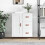Berkfield Sideboard White 69.5x34x90 cm Engineered Wood 1