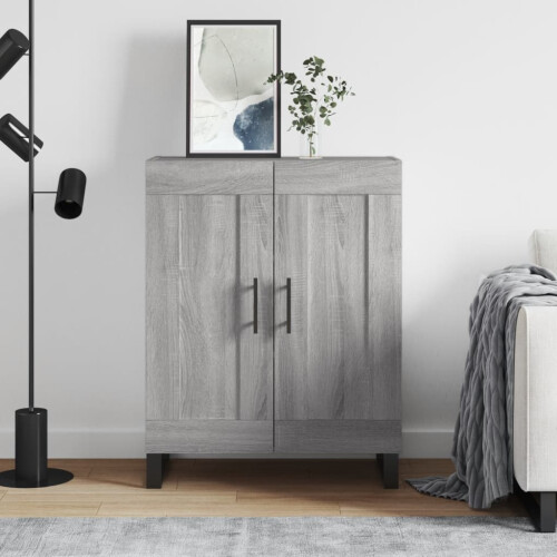 Berkfield Sideboard Grey Sonoma 69.5x34x90 cm Engineered Wood