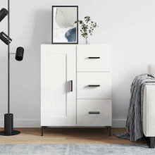 Berkfield Sideboard White 69.5x34x90 cm Engineered Wood