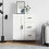 Berkfield Sideboard White 69.5x34x90 cm Engineered Wood 1
