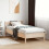 Berkfield Bed Frame without Mattress 75x190 cm Small Single Solid Wood Pine 1