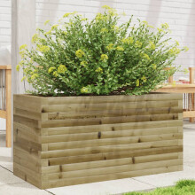 Berkfield Garden Planter 90x40x45.5 cm Impregnated Wood Pine