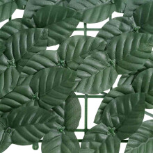 Berkfield Balcony Screen with Dark Green Leaves 600x150 cm