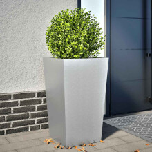 Berkfield Garden Planter 45x45x75 cm Galvanised Steel