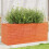 Berkfield Garden Planter Wax Brown 110x40x45.5 cm Solid Wood Pine 1