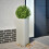 Berkfield Garden Planter Triangular 40x34.5x75 cm Stainless Steel 1