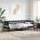 Berkfield Day Bed without Mattress Black 80x200 cm Solid Wood Pine 1