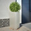 Berkfield Garden Planter Triangular 50x43x75 cm Stainless Steel 1