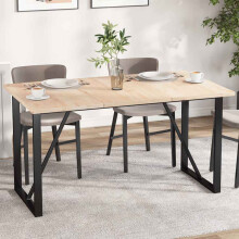 Berkfield Table Tops 3 pcs 80x47x2.5 cm Rectangular Solid Wood Pine