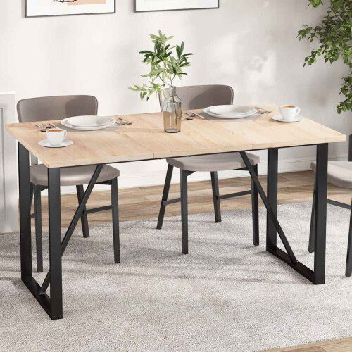 Berkfield Table Tops 3 pcs 80x47x2.5 cm Rectangular Solid Wood Pine