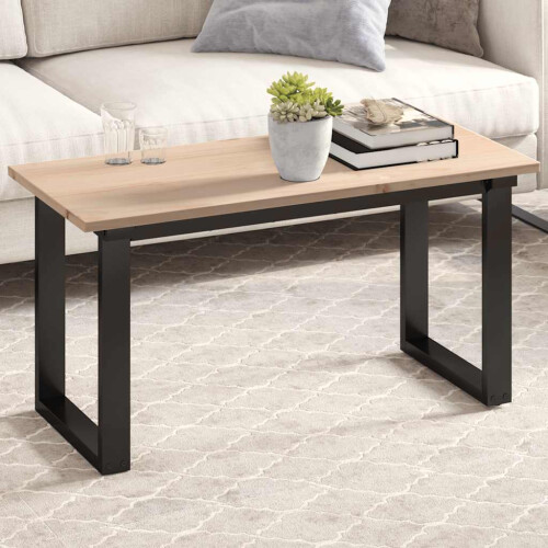 Berkfield Table Top 90x40x1.7 cm Rectangular Solid Wood Pine