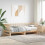 Berkfield Pull-out Day Bed without Mattress  2x(90x200) cm Solid Wood 1
