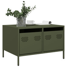 Berkfield TV Cabinet Olive Green 68x50x43.5 cm Cold-rolled Steel
