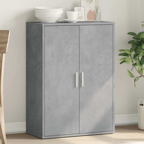 Berkfield Sideboard Concrete Grey 60x31x84 cm Engineered Wood