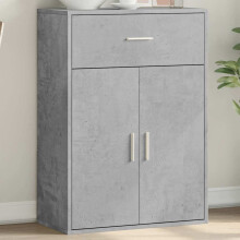 Berkfield Sideboard Concrete Grey 60x30x84 cm Engineered Wood