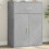 Berkfield Sideboard Concrete Grey 60x30x84 cm Engineered Wood 1