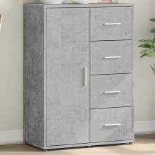 Berkfield Sideboard Concrete Grey 60x31x84 cm Engineered Wood