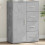 Berkfield Sideboard Concrete Grey 60x31x84 cm Engineered Wood 1