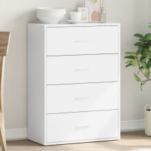 Berkfield Sideboard White 60x31x84 cm Engineered Wood