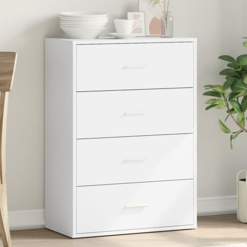 Berkfield Sideboard White 60x31x84 cm Engineered Wood