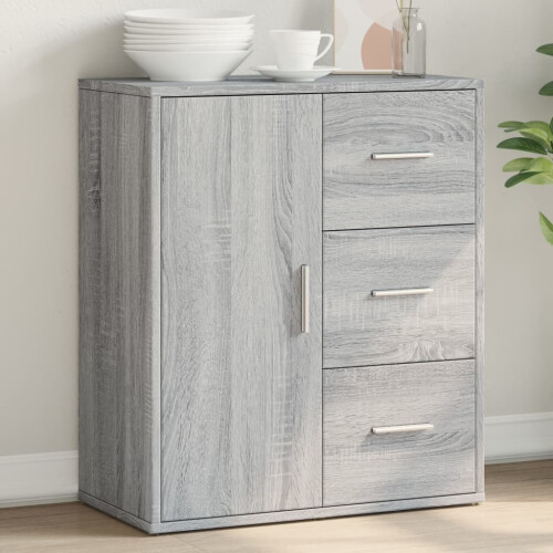Berkfield Sideboard Grey Sonoma 60x31x70 cm Engineered Wood