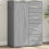 Berkfield Sideboard Grey Sonoma 60x31x84 cm Engineered Wood 1