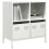 Berkfield Sideboard White 68x39x73.5 cm Cold-rolled Steel 1