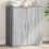 Berkfield Sideboard Grey Sonoma 79x38x80 cm Engineered Wood 1