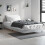 Berkfield Bed Frame without Mattress Concrete Grey 90x190 cm Single 1