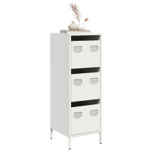 Berkfield Highboard White 39x35x103.5 cm Steel