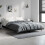 Berkfield Bed Frame without Mattress Black 140x190 cm Engineered Wood 1