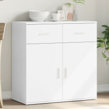 Berkfield Sideboard White 79x38x80 cm Engineered Wood