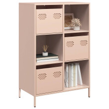 Berkfield Highboard Pink 68x39x103.5 cm Steel