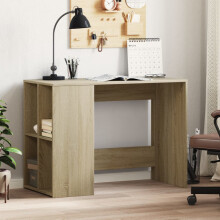 Berkfield Desk Sonoma Oak 102x50x75 cm Engineered Wood