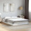 Berkfield Bed Frame without Mattress White 140x200 cm Engineered Wood 1