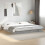 Berkfield Bed Frame without Mattress Concrete Grey 180x200 cm 1