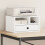 Berkfield Printer Stand White 40x32x22,5 cm Engineered Wood 1