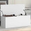 Berkfield Storage Box White 90x35x35 cm Engineered Wood 1