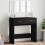 Berkfield Dressing Table with Mirror Black 80x39x80 cm 1