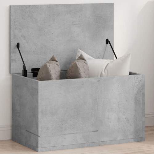 Berkfield Storage Box Concrete Grey 60x35x35 cm Engineered Wood
