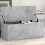 Berkfield Storage Box Concrete Grey 90x35x35 cm Engineered Wood 1