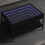 Berkfield Coffee Table with Infinity LED Black 70x50x38 cm 1