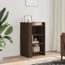 Berkfield Sideboard Brown Oak 45x35x75 cm Engineered Wood
