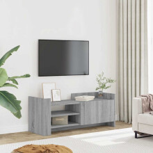 Berkfield TV Cabinet Grey Sonoma 100x35x40 cm Engineered Wood