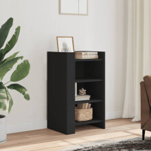 Berkfield Sideboard Black 45x35x75 cm Engineered Wood